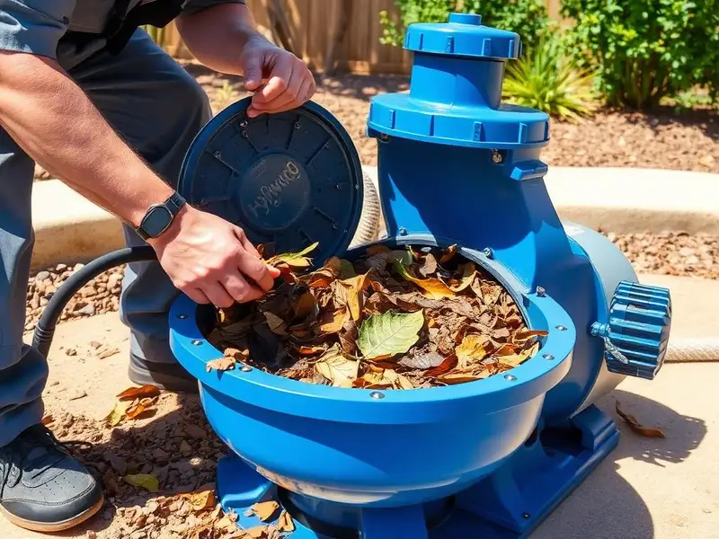 Weak flow / poor circulation - Basket + impeller clean-out